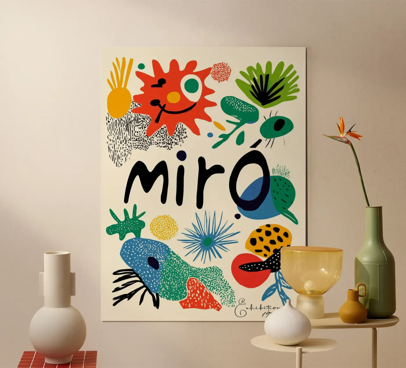 Mirò (Version No 1) poster by treechild