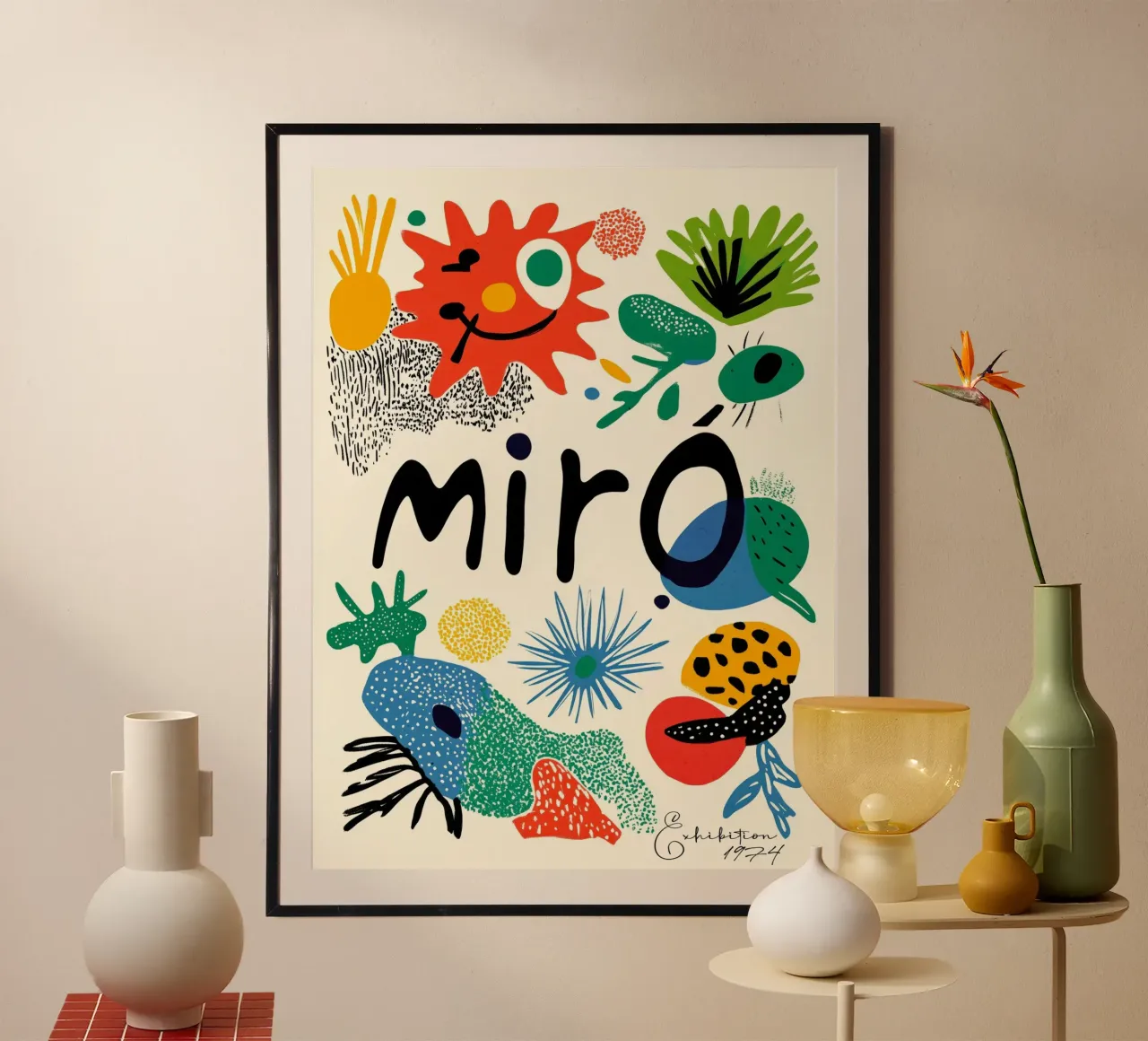 Mirò (Version No 1) carta hahnemühle da treechild