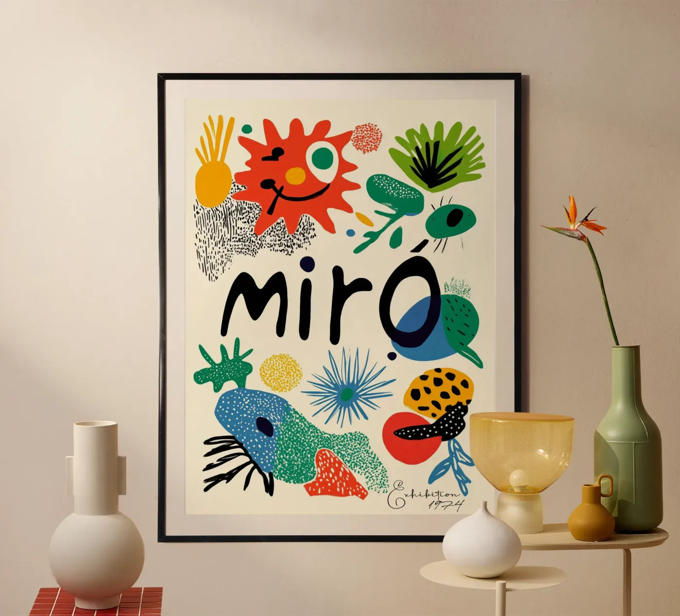 Mirò (Version No 1) poster by treechild