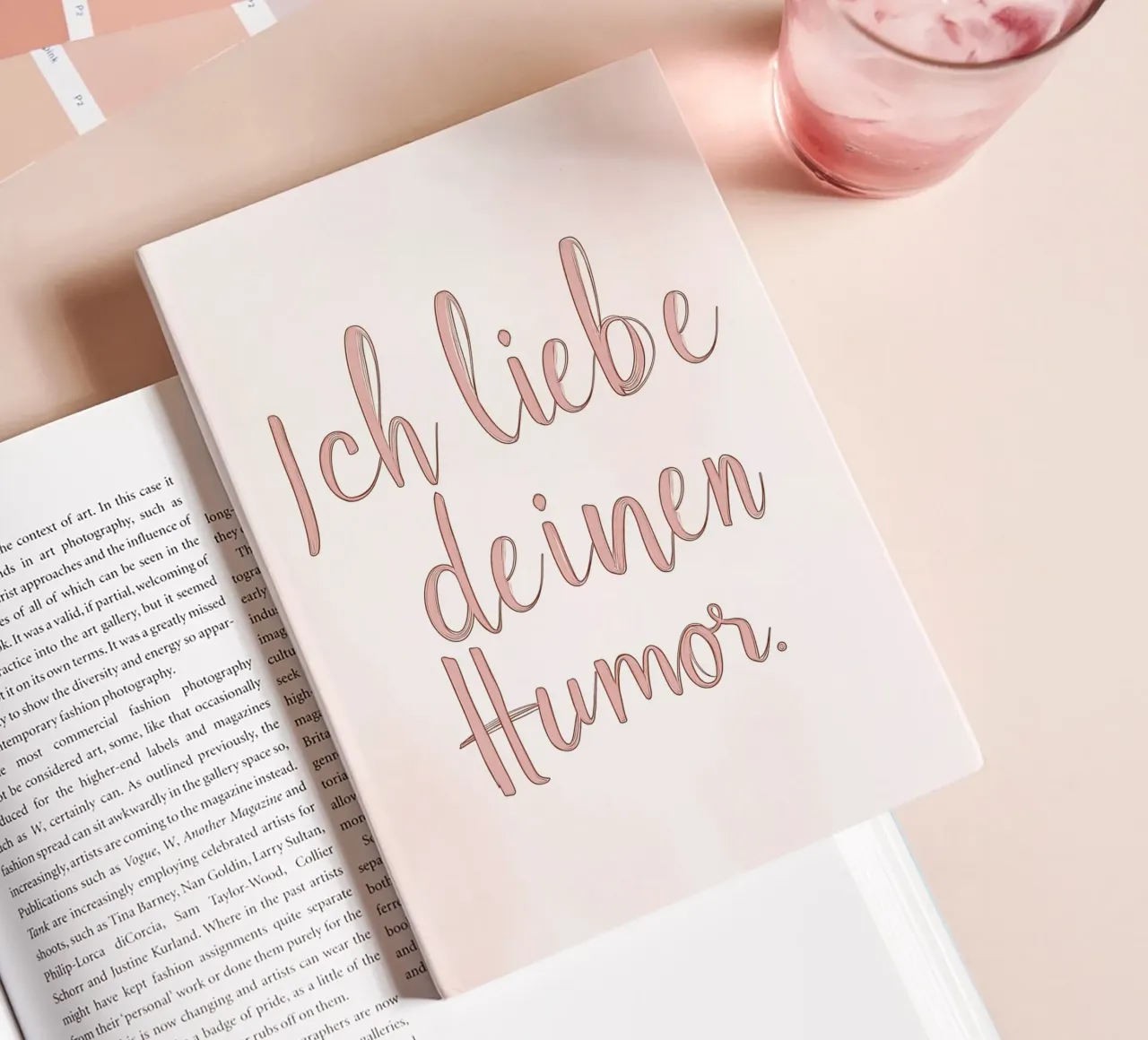 Declaration of love with humour notebook by Carinaprint