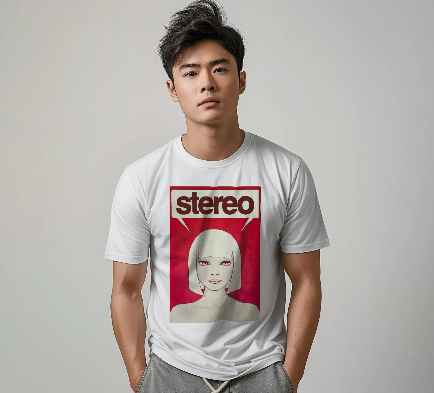 Stereo t-shirt da Kuba Gornowicz