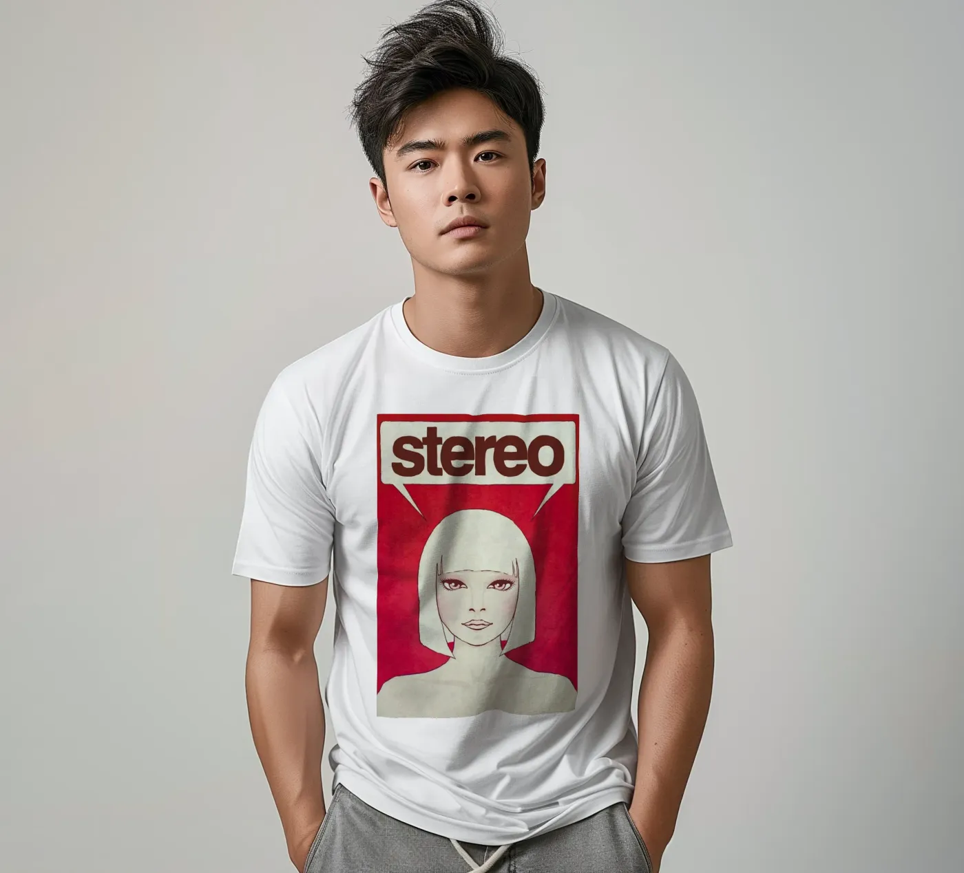 Stereo t-shirt da Kuba Gornowicz