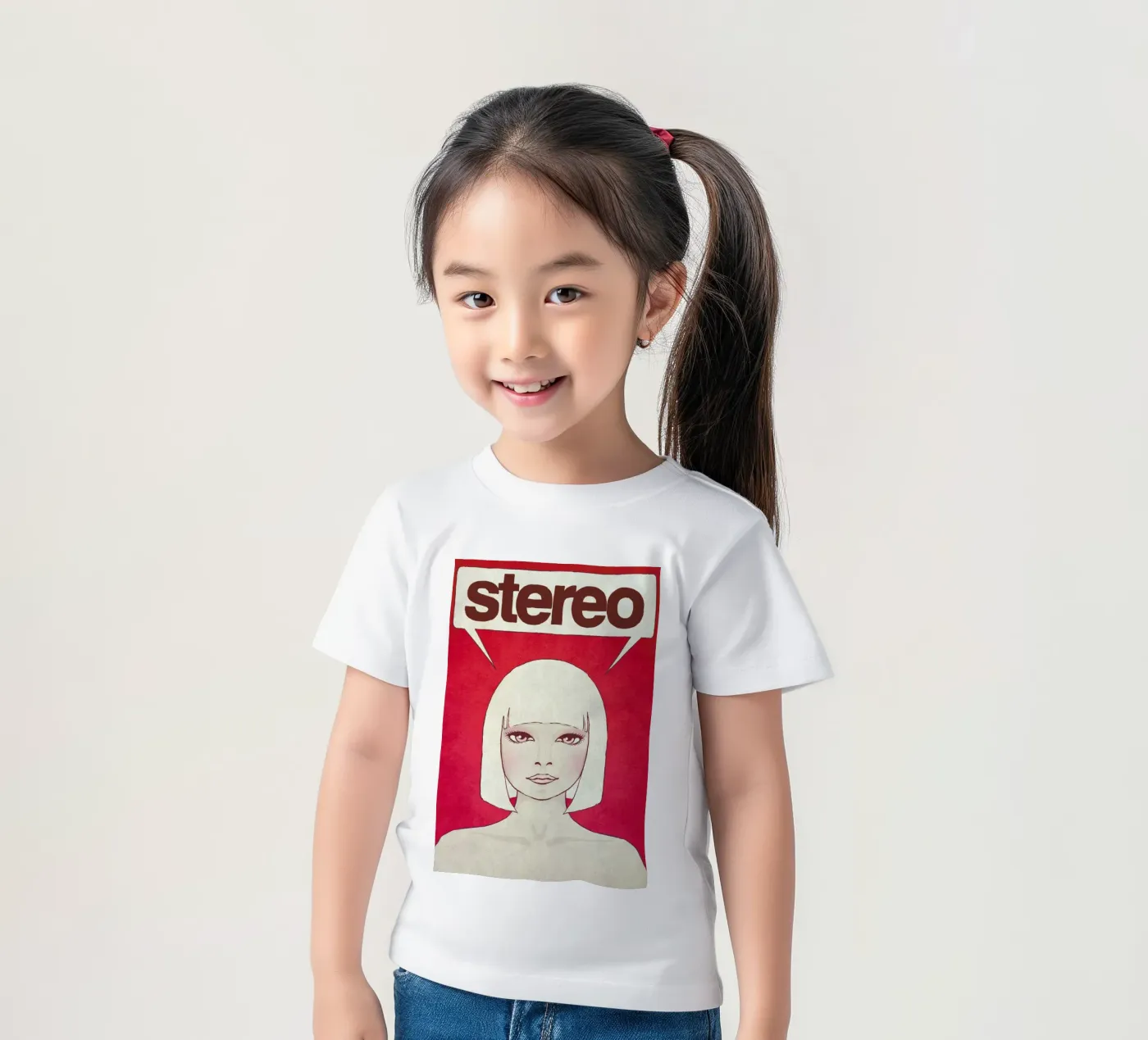 Stereo Kinder T-Shirt von Kuba Gornowicz