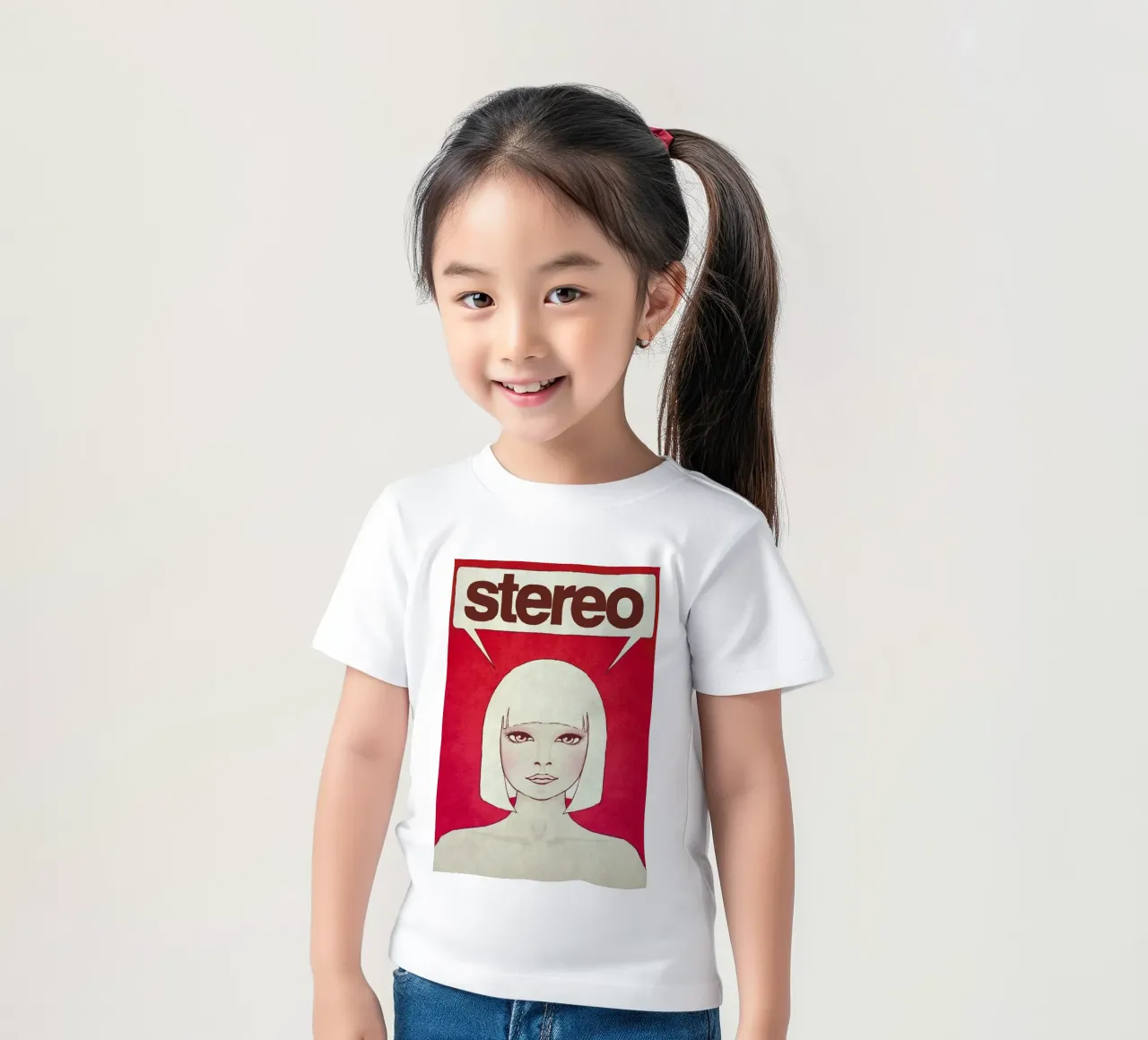 Stereo kinder t-shirt van Kuba Gornowicz