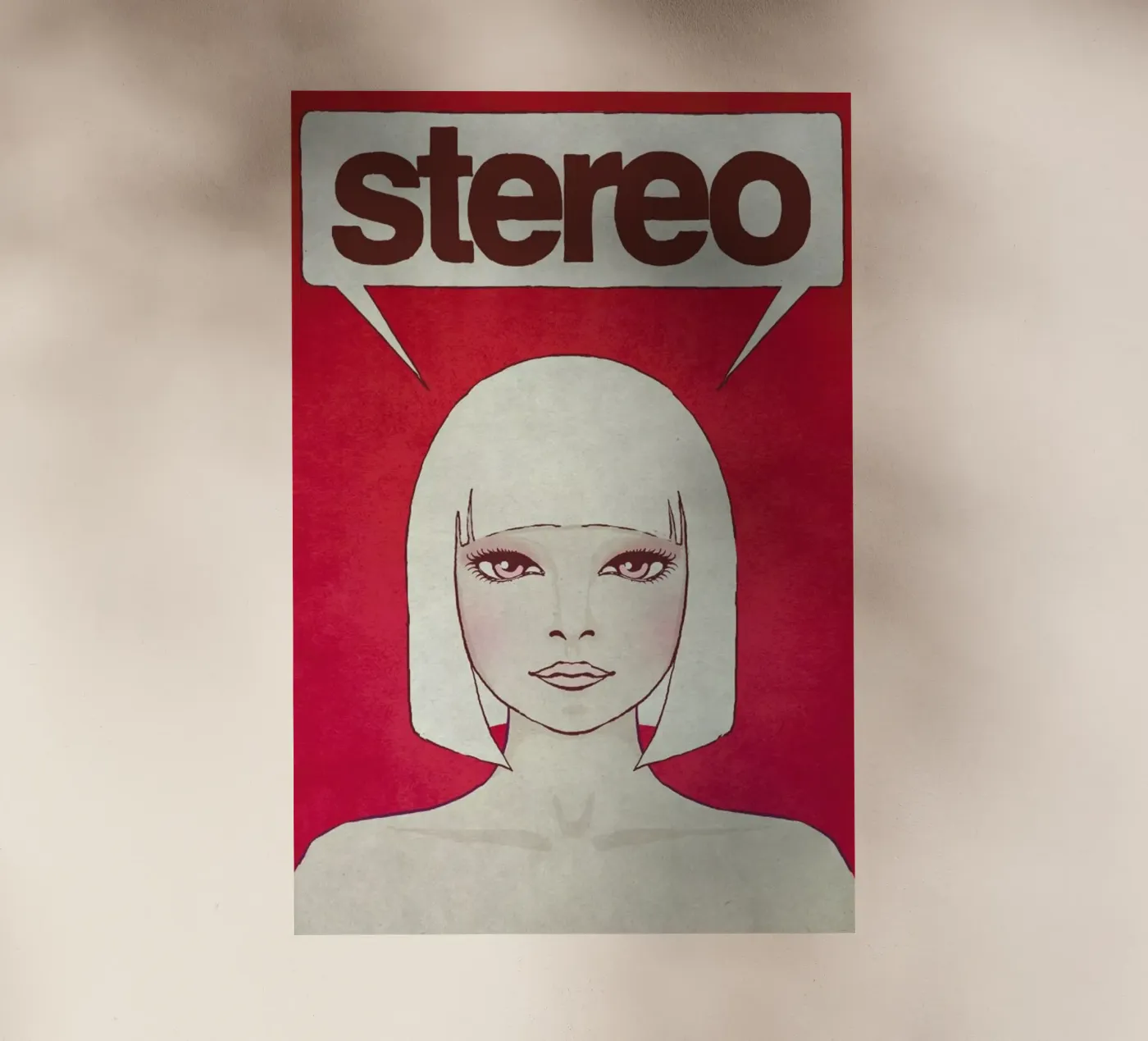 Stereo backlit folie van Kuba Gornowicz
