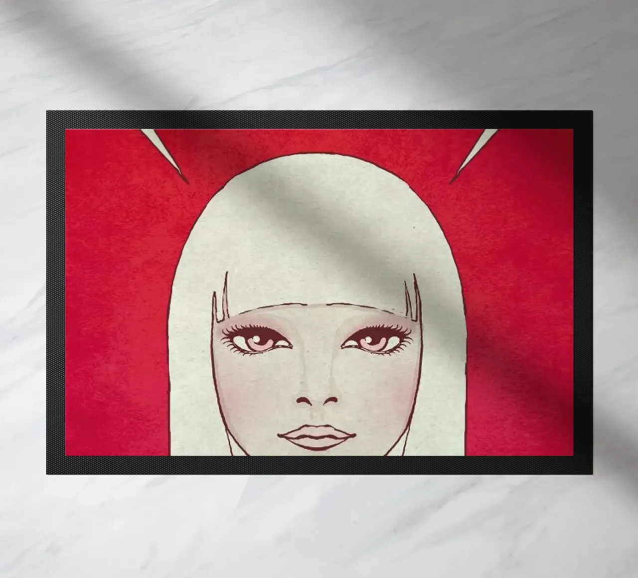 Stereo doormat by Kuba Gornowicz