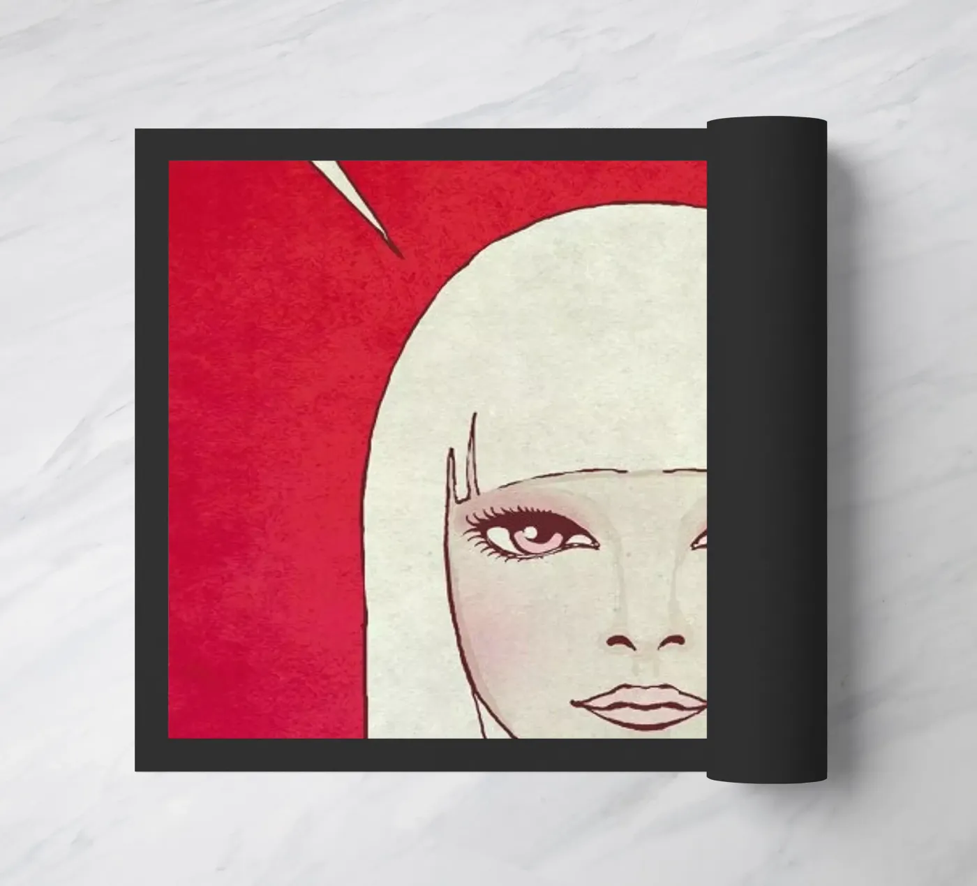 Stereo doormat by Kuba Gornowicz