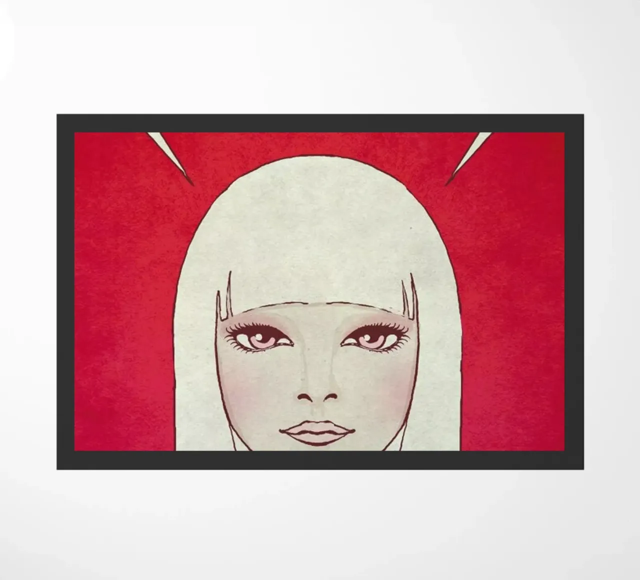 Stereo doormat by Kuba Gornowicz