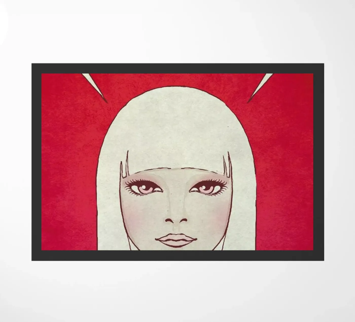 Stereo doormat by Kuba Gornowicz