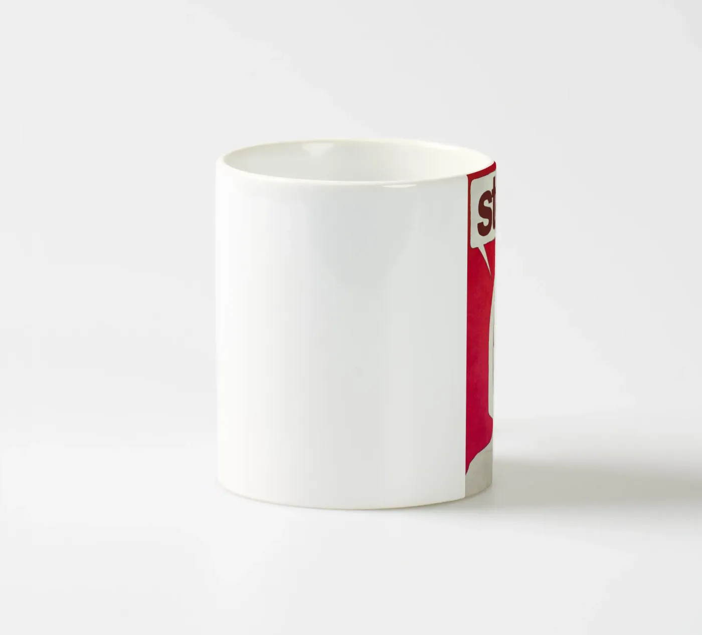 Stereo ceramic mug by Kuba Gornowicz