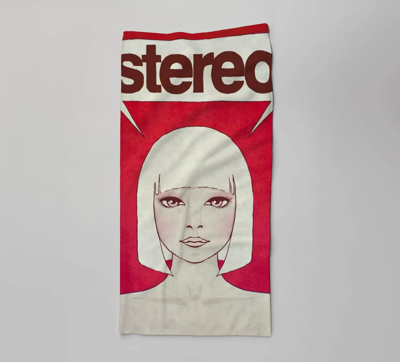 Stereo asciugamano da bagno da Kuba Gornowicz