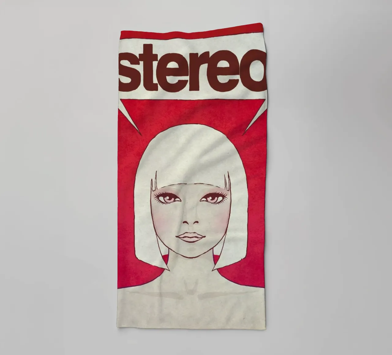 Stereo badhanddoek van Kuba Gornowicz