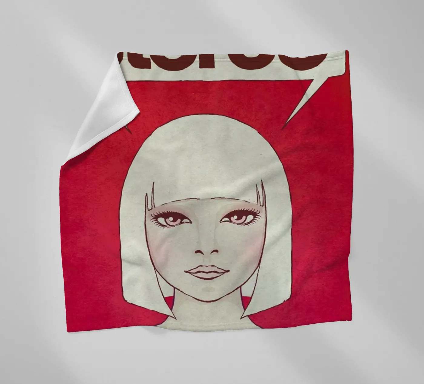 Stereo fleece blanket by Kuba Gornowicz
