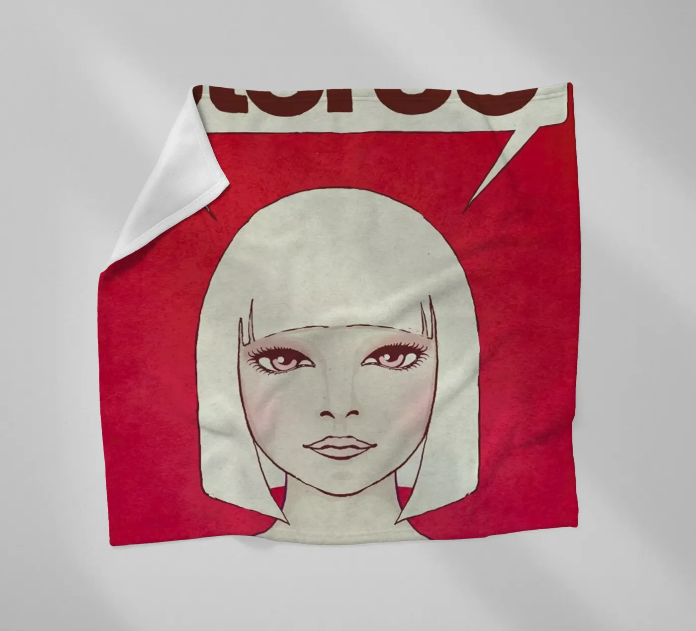 Stereo fleece blanket by Kuba Gornowicz