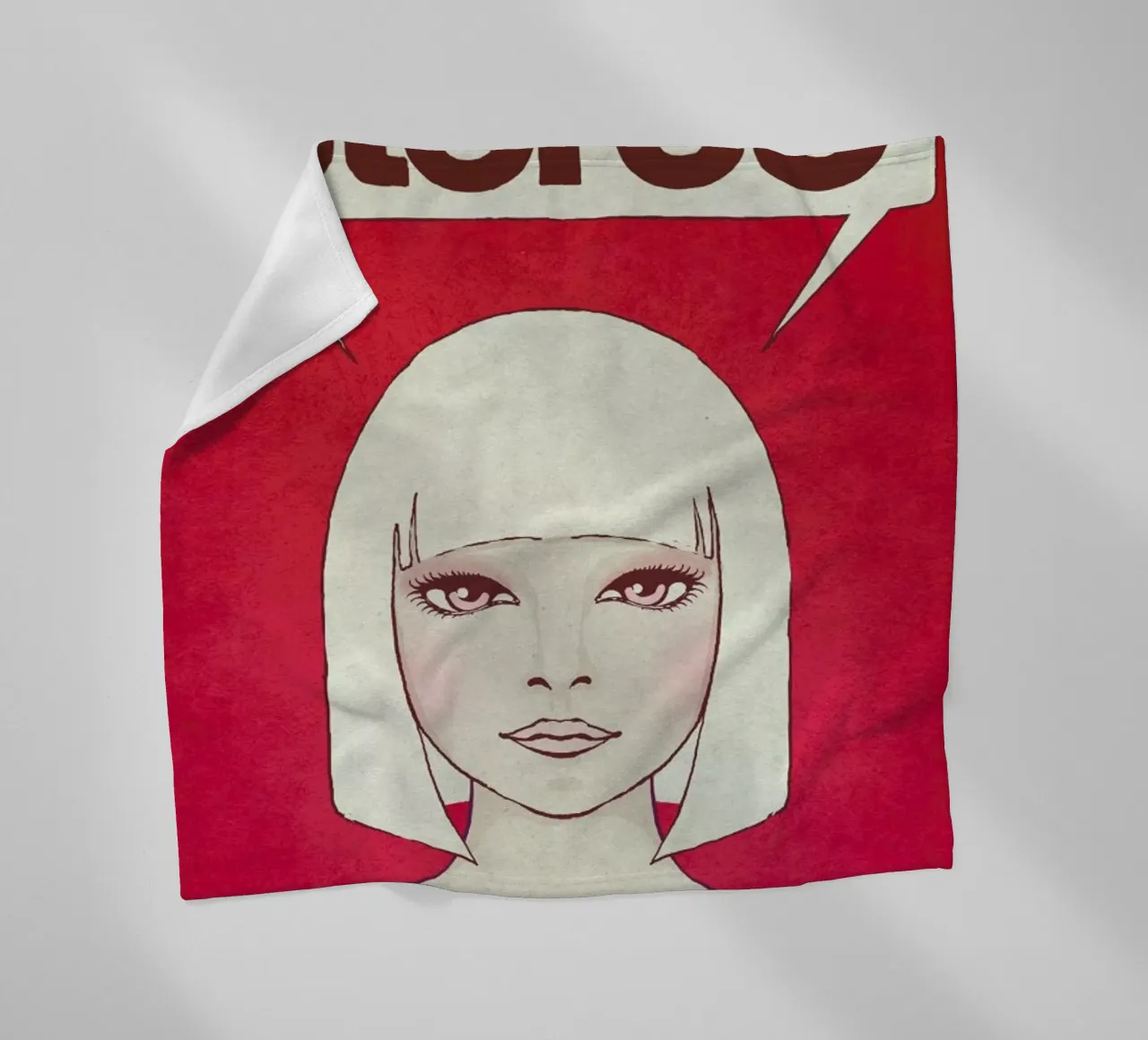 Stereo Fleecedecke von Kuba Gornowicz