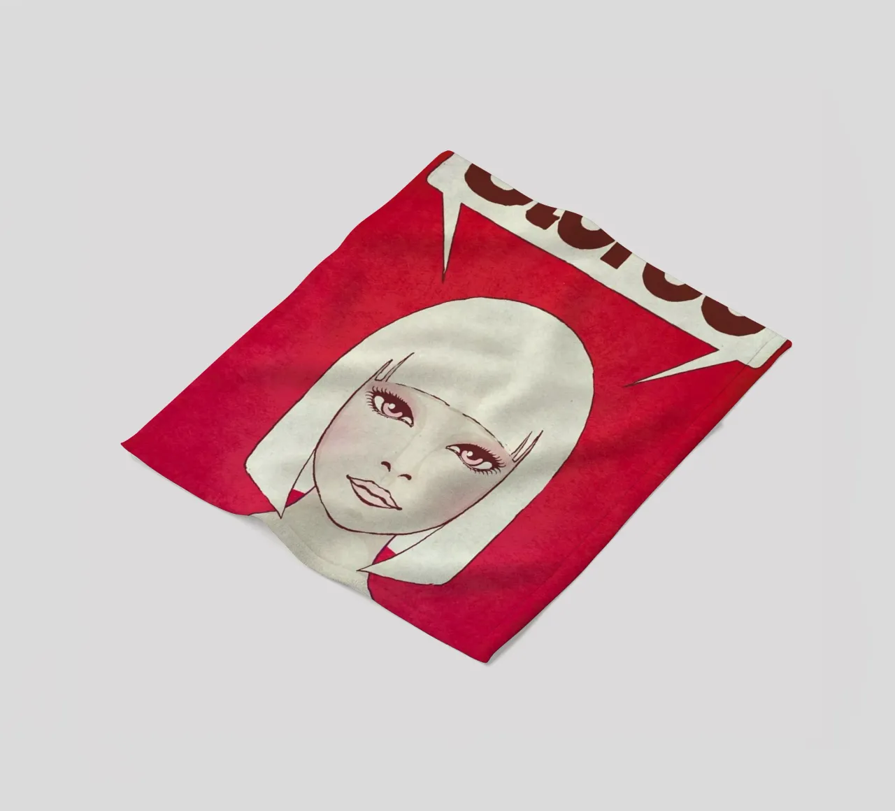 Stereo Fleecedecke von Kuba Gornowicz