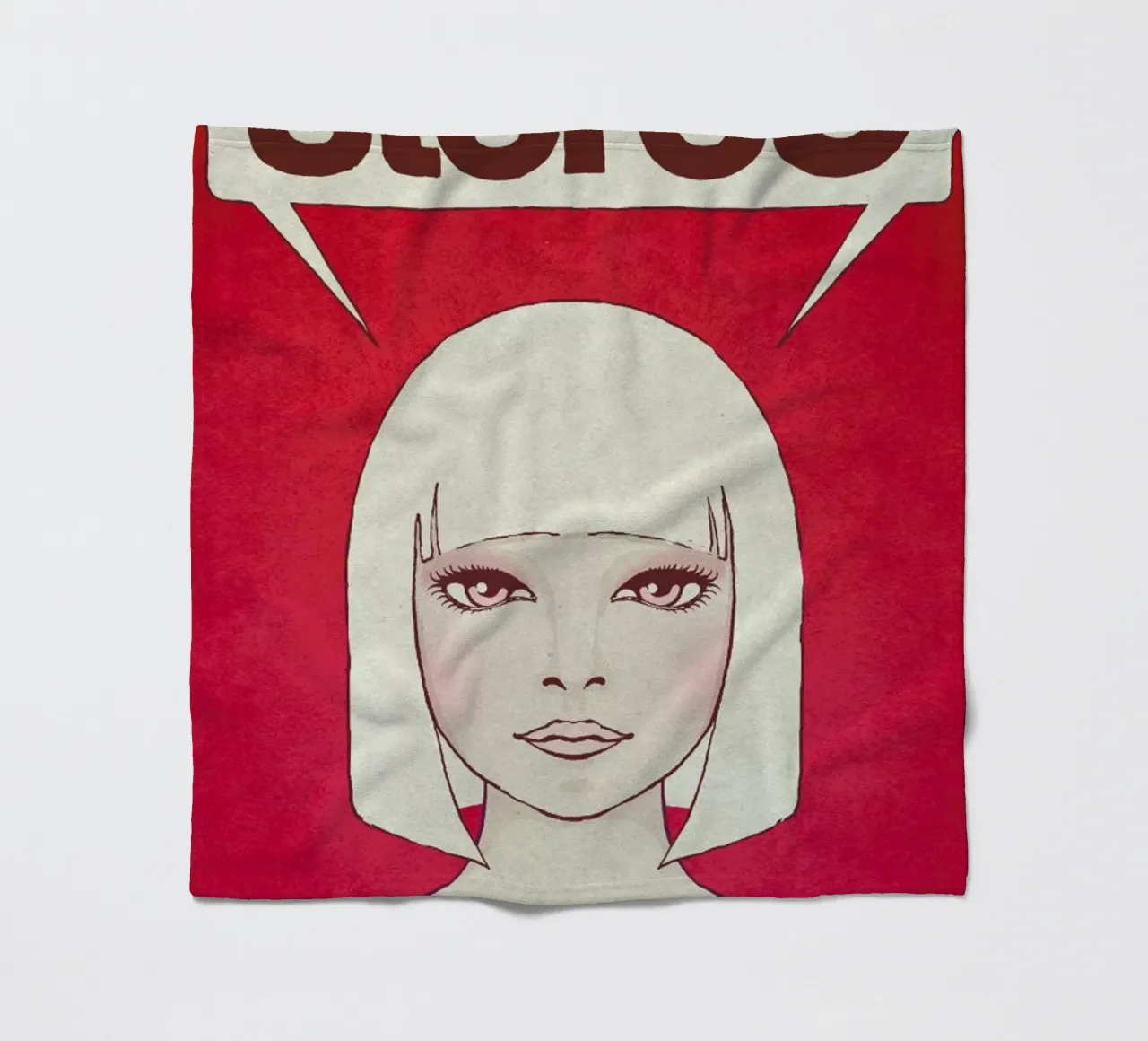 Stereo Fleecedecke von Kuba Gornowicz