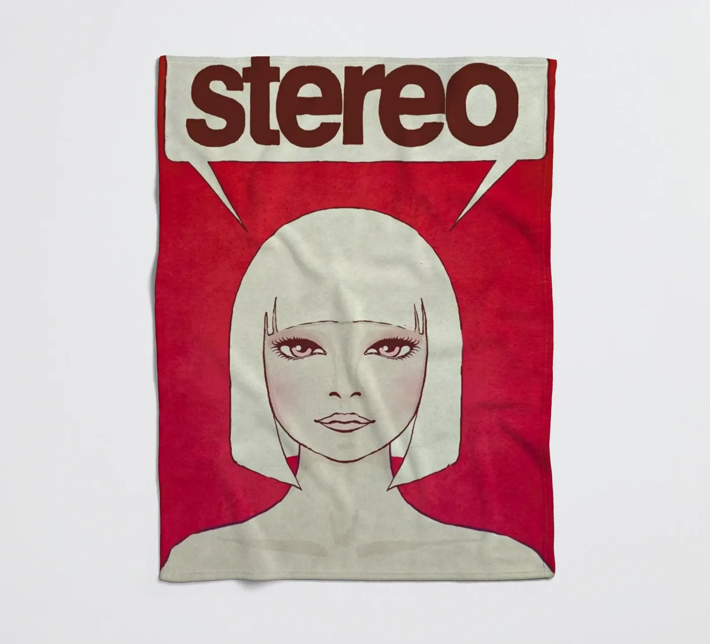 Stereo fleece blanket by Kuba Gornowicz