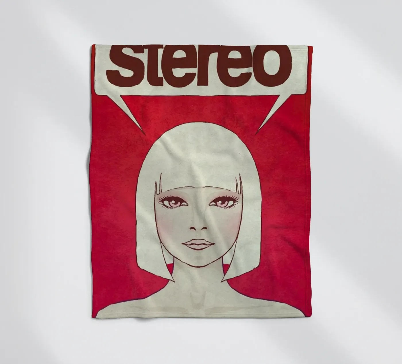 Stereo fleece blanket by Kuba Gornowicz