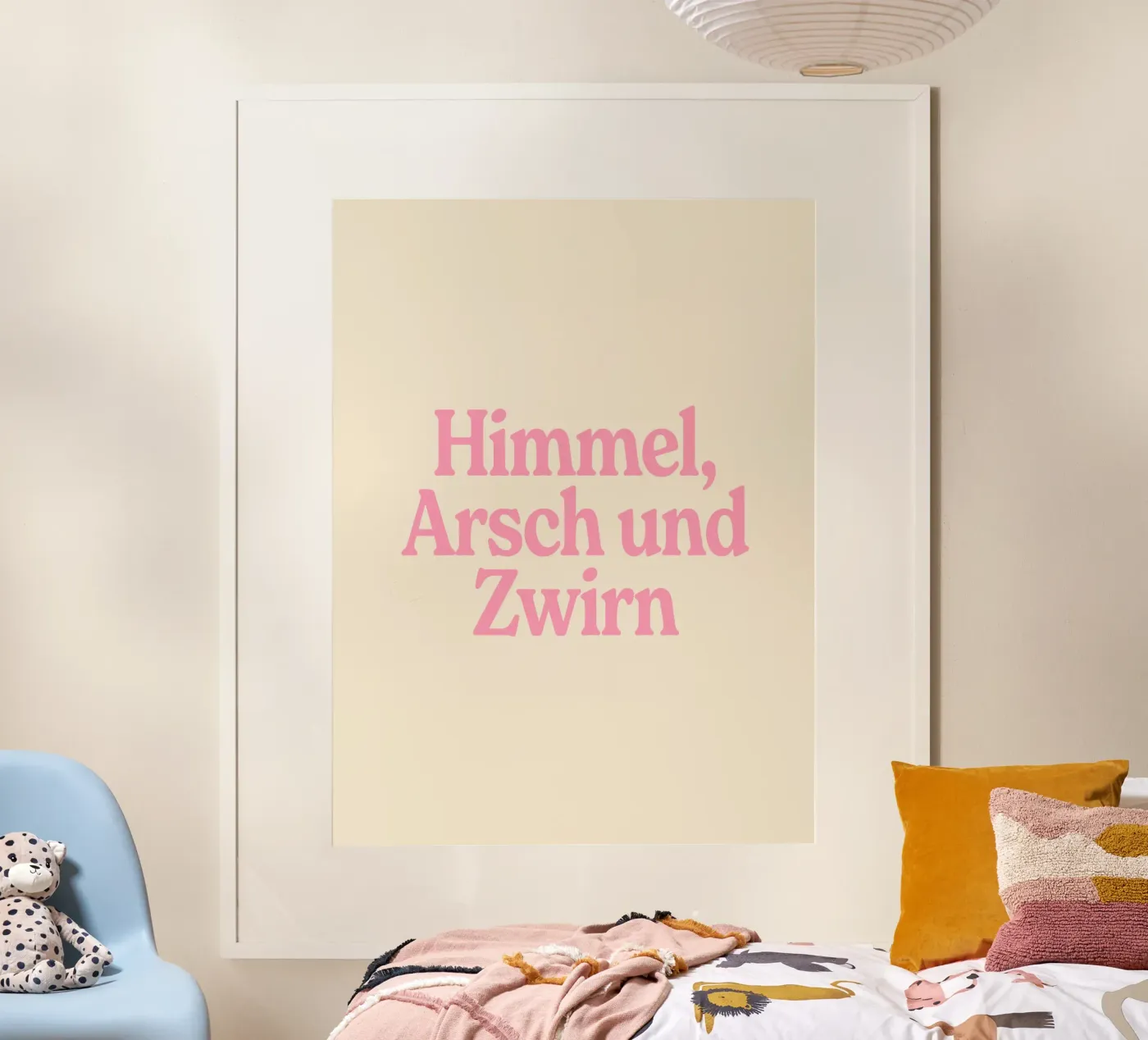 Heaven, hell and thread poster by LIT