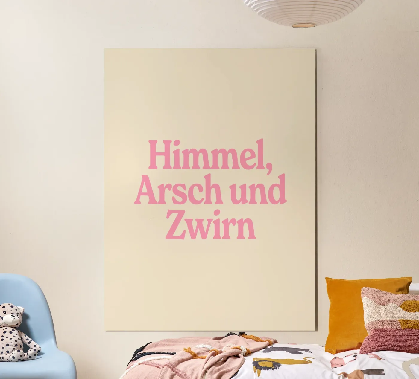 Heaven, hell and thread poster by LIT