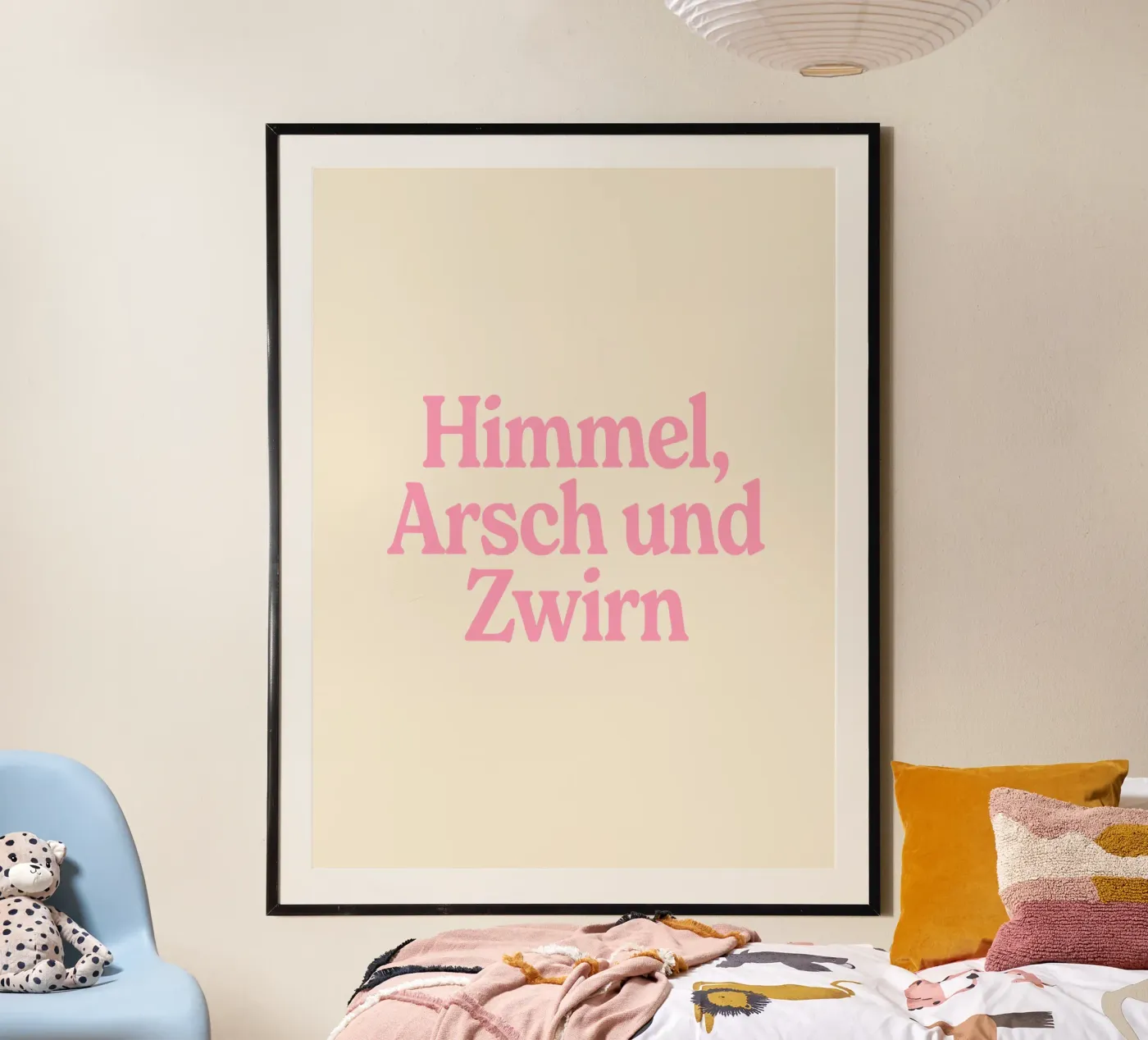Heaven, hell and thread poster by LIT