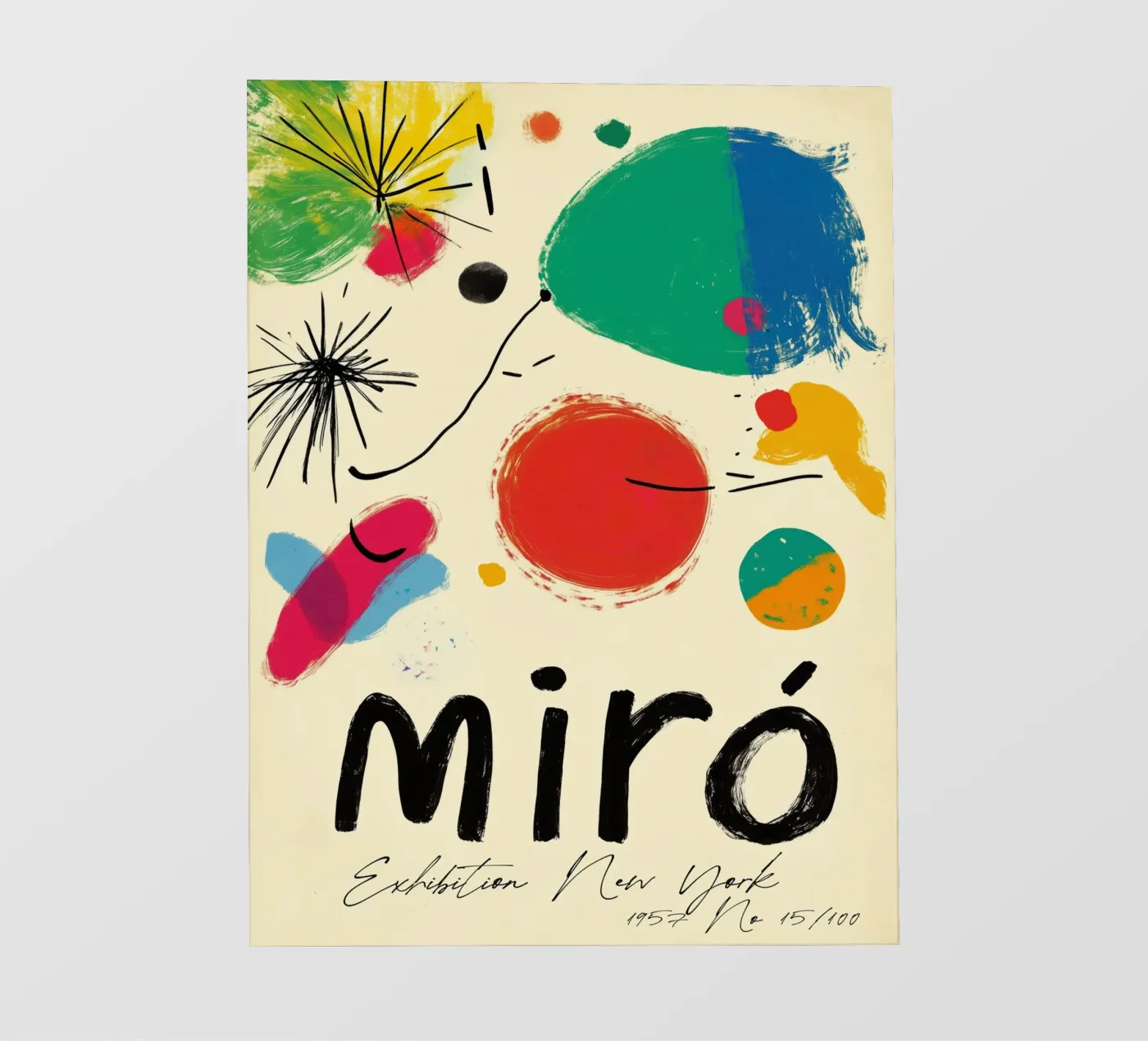 Mirò (Version No 2) pellicola backlit da treechild