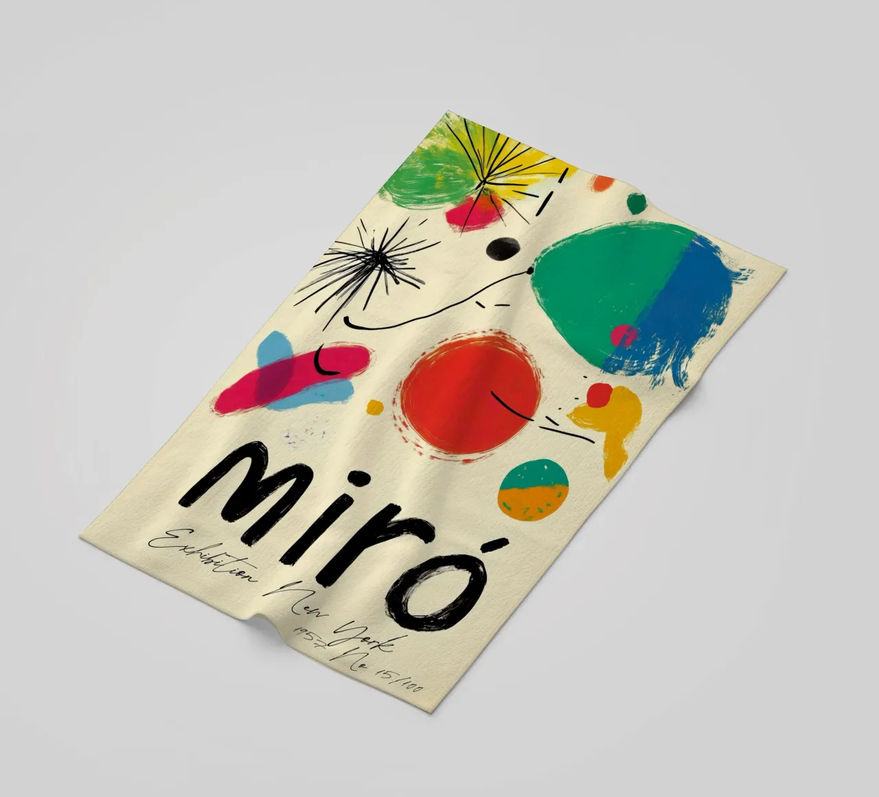 Mirò (Version No 2) telo mare da treechild