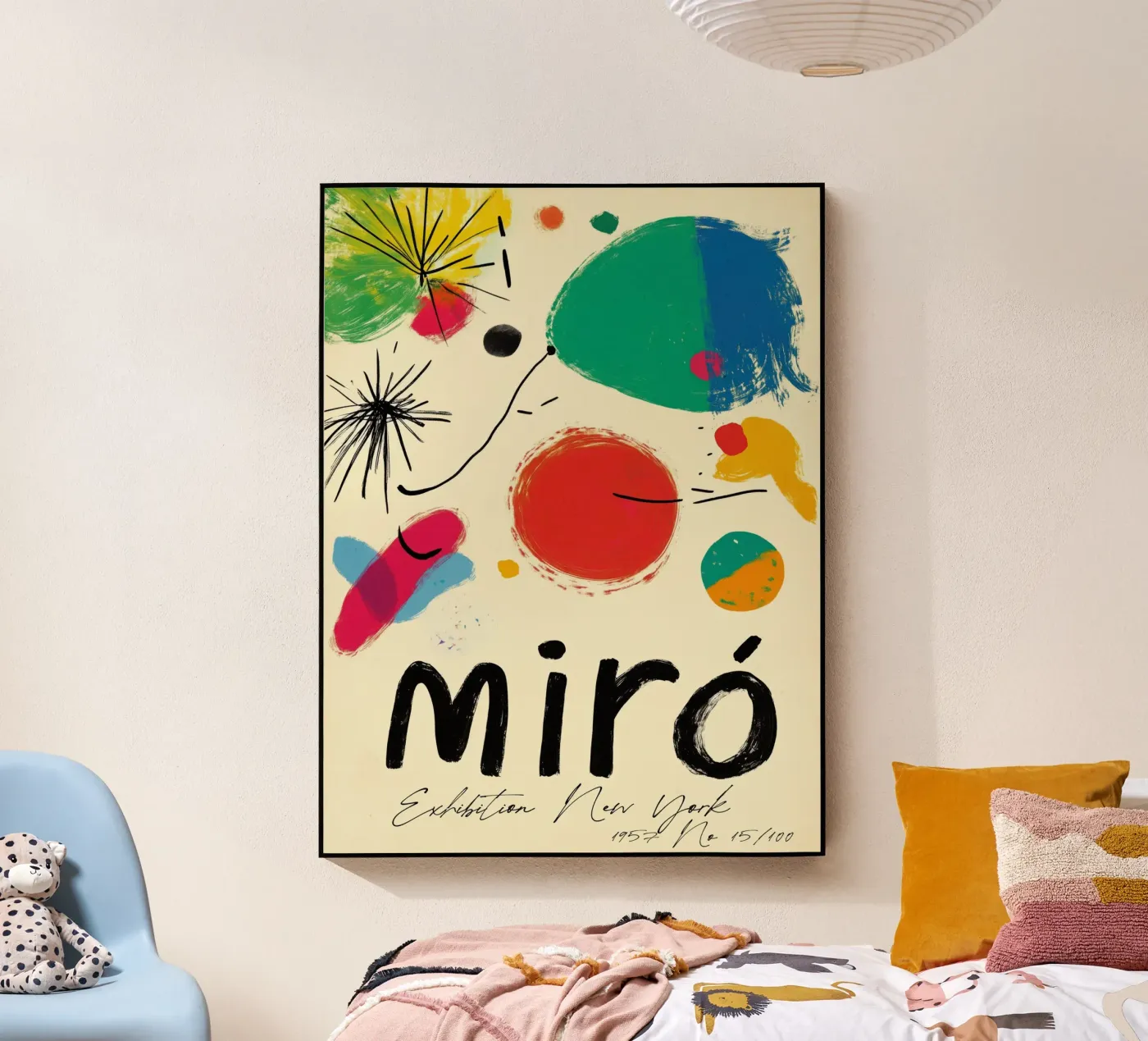 Mirò (Version No 2) Acryl-Glas von treechild