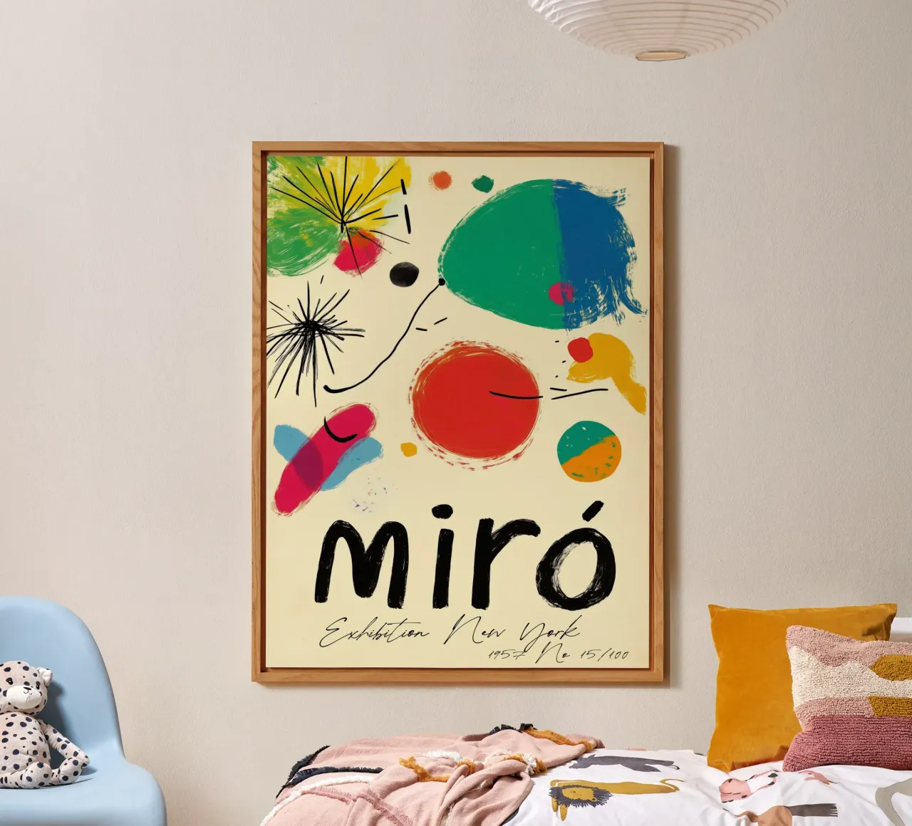 Mirò (Version No 2) alluminio dibond da treechild