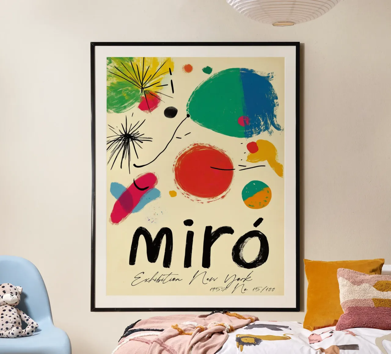 Mirò (Version No 2) poster da treechild