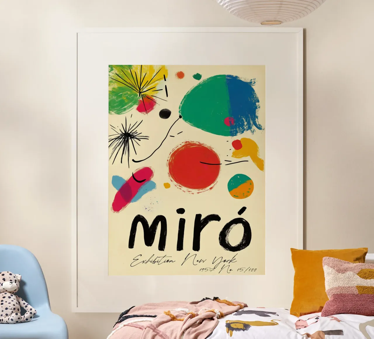 Mirò (Version No 2) poster da treechild