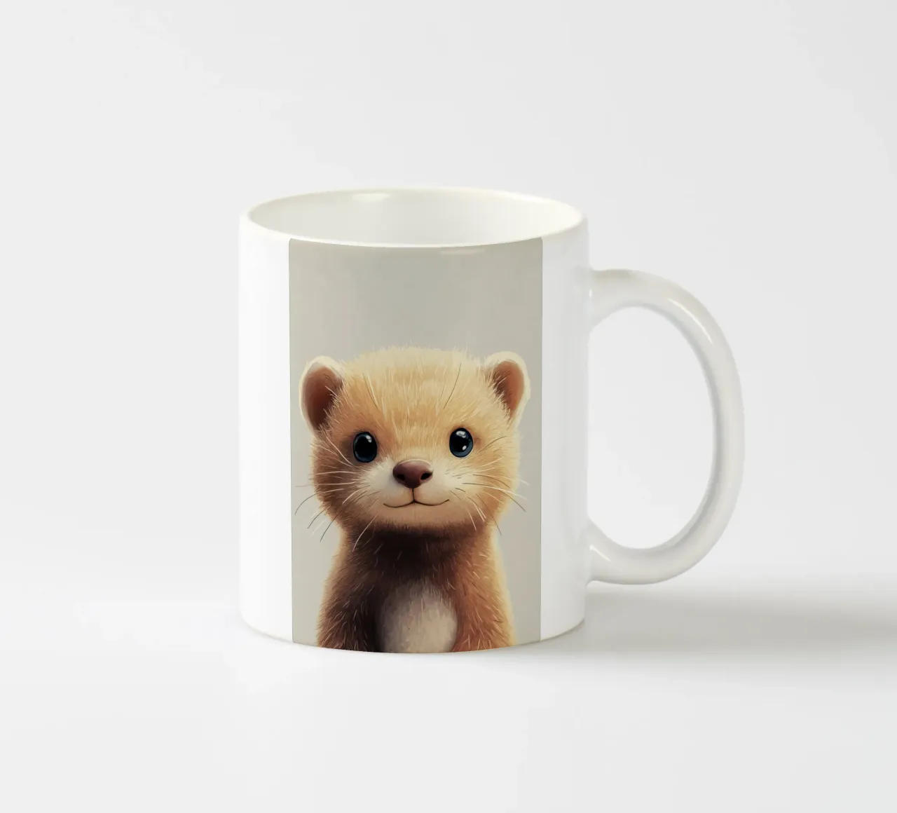 Eroe #16: Donnola tazza in ceramica da farbenhelden