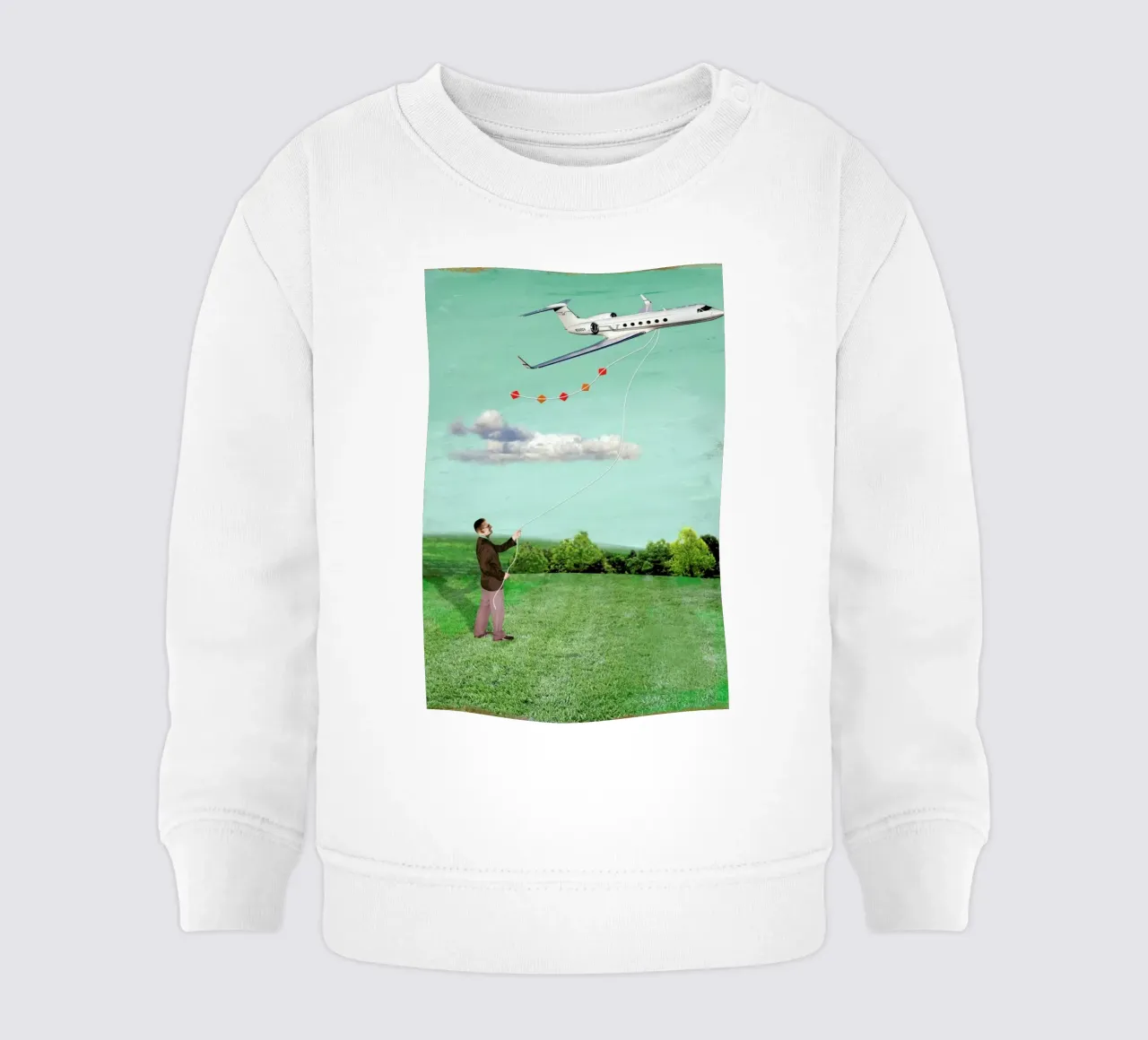 Own Your Own Plane felpa neonato da Ellen Weinstein