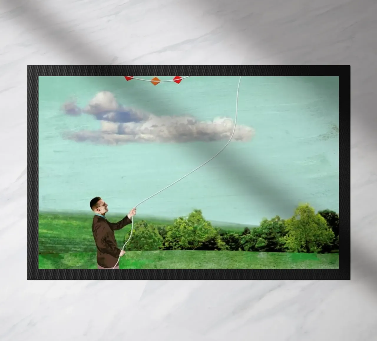 Own Your Own Plane doormat by Ellen Weinstein