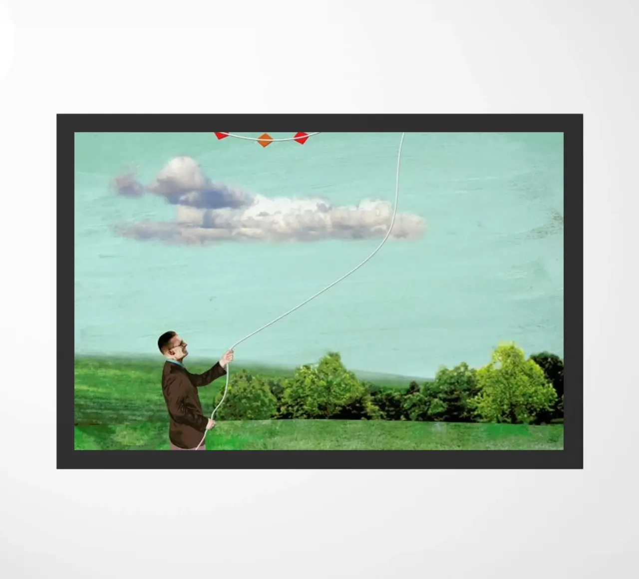 Own Your Own Plane doormat by Ellen Weinstein