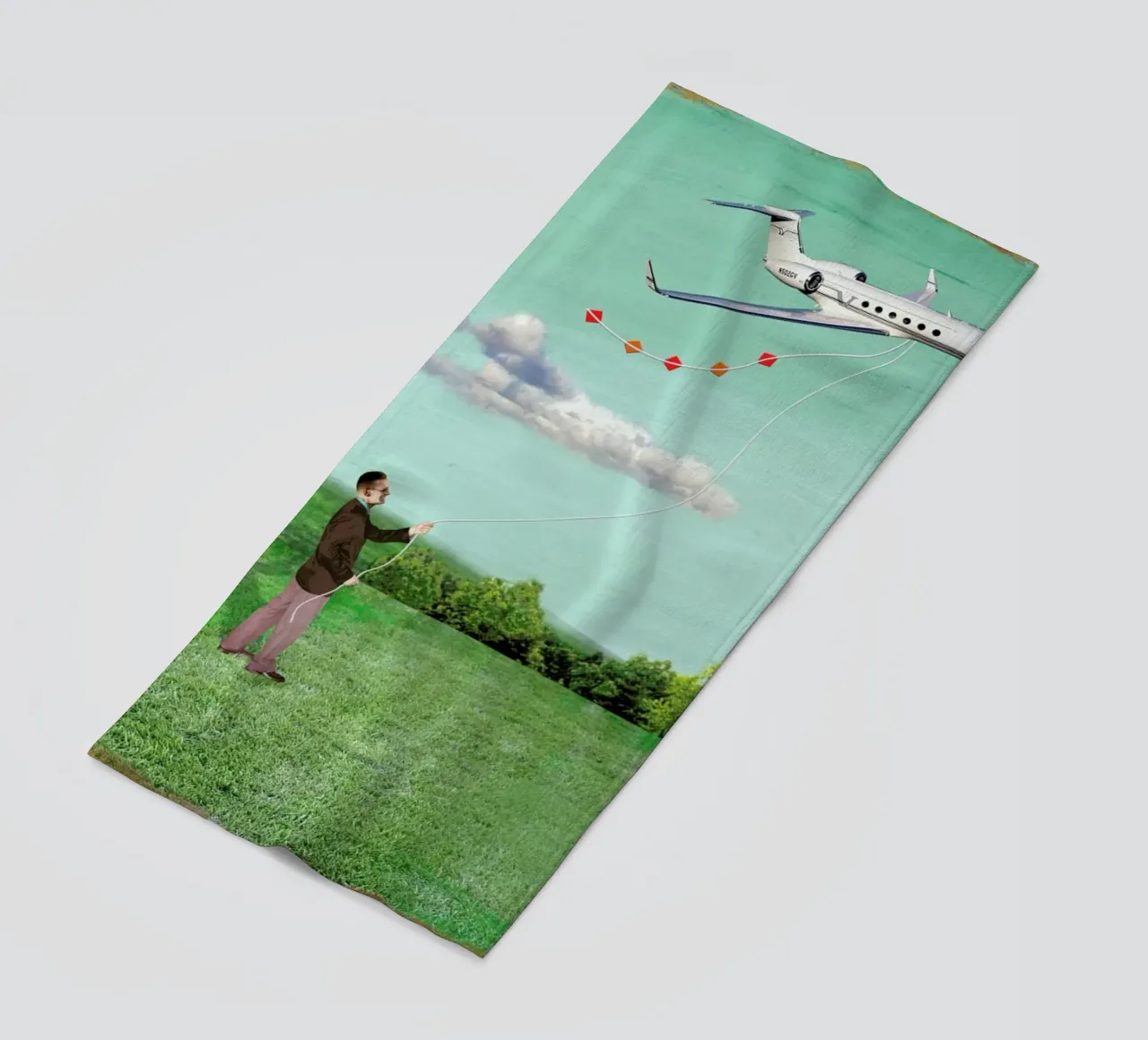 Own Your Own Plane telo mare da Ellen Weinstein