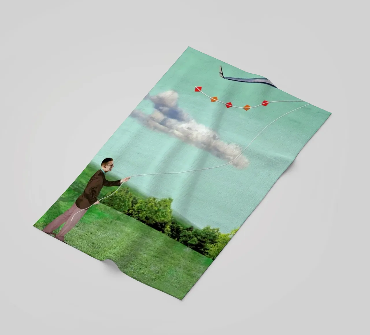 Own Your Own Plane telo mare da Ellen Weinstein