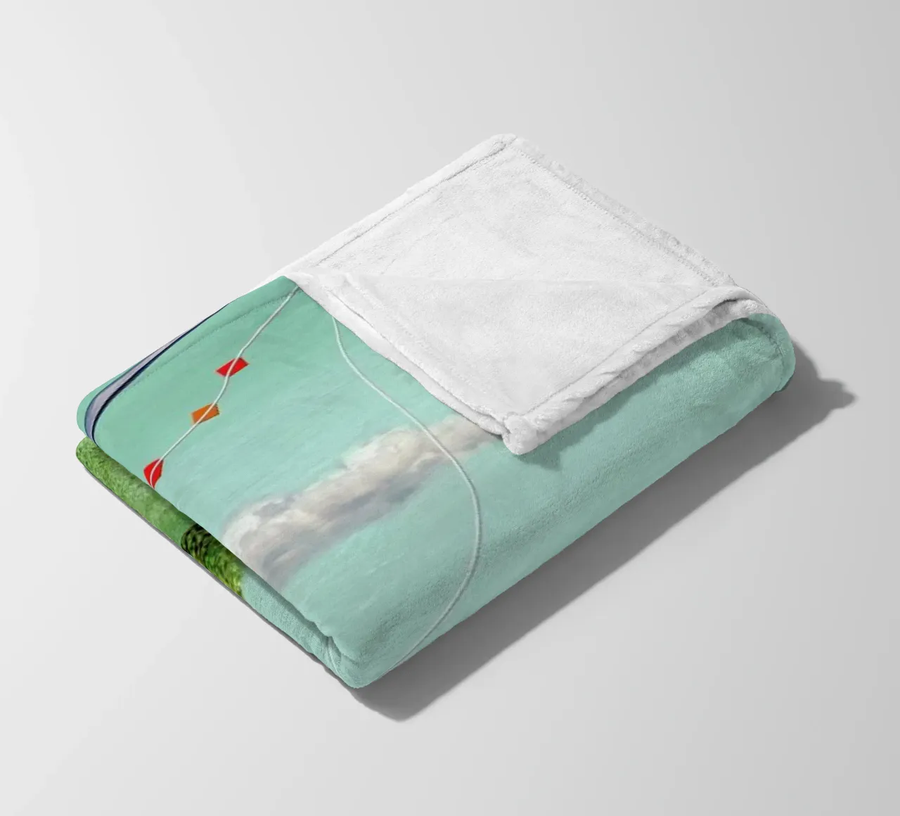Own Your Own Plane coperta in pile da Ellen Weinstein