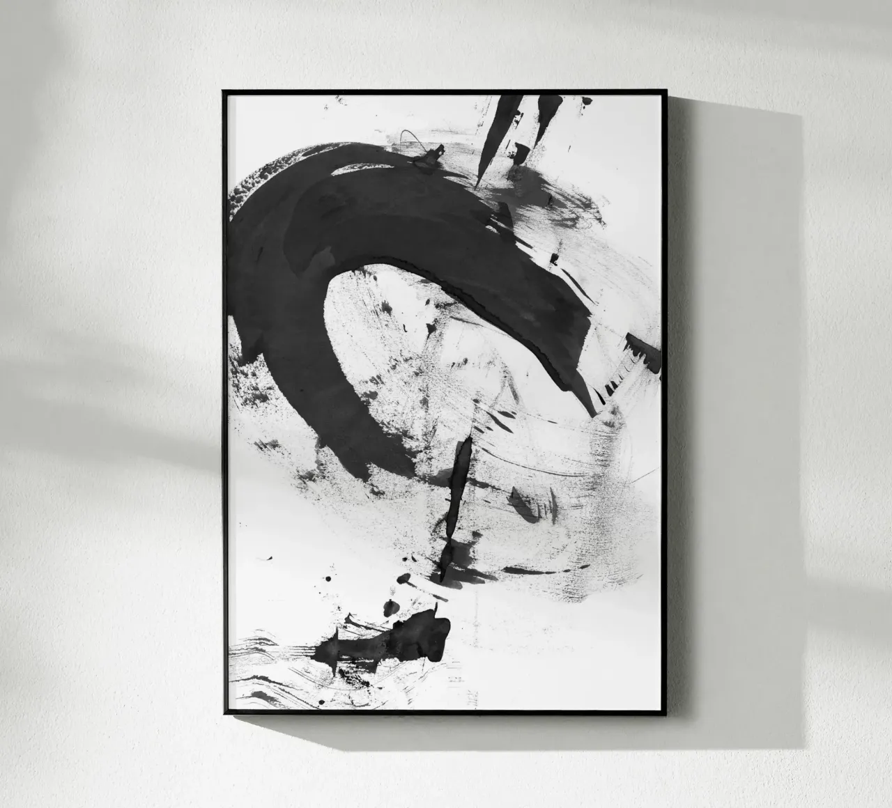 b + w strokes 6 plexiglass da IRIS LEHNHARDT FINE ART