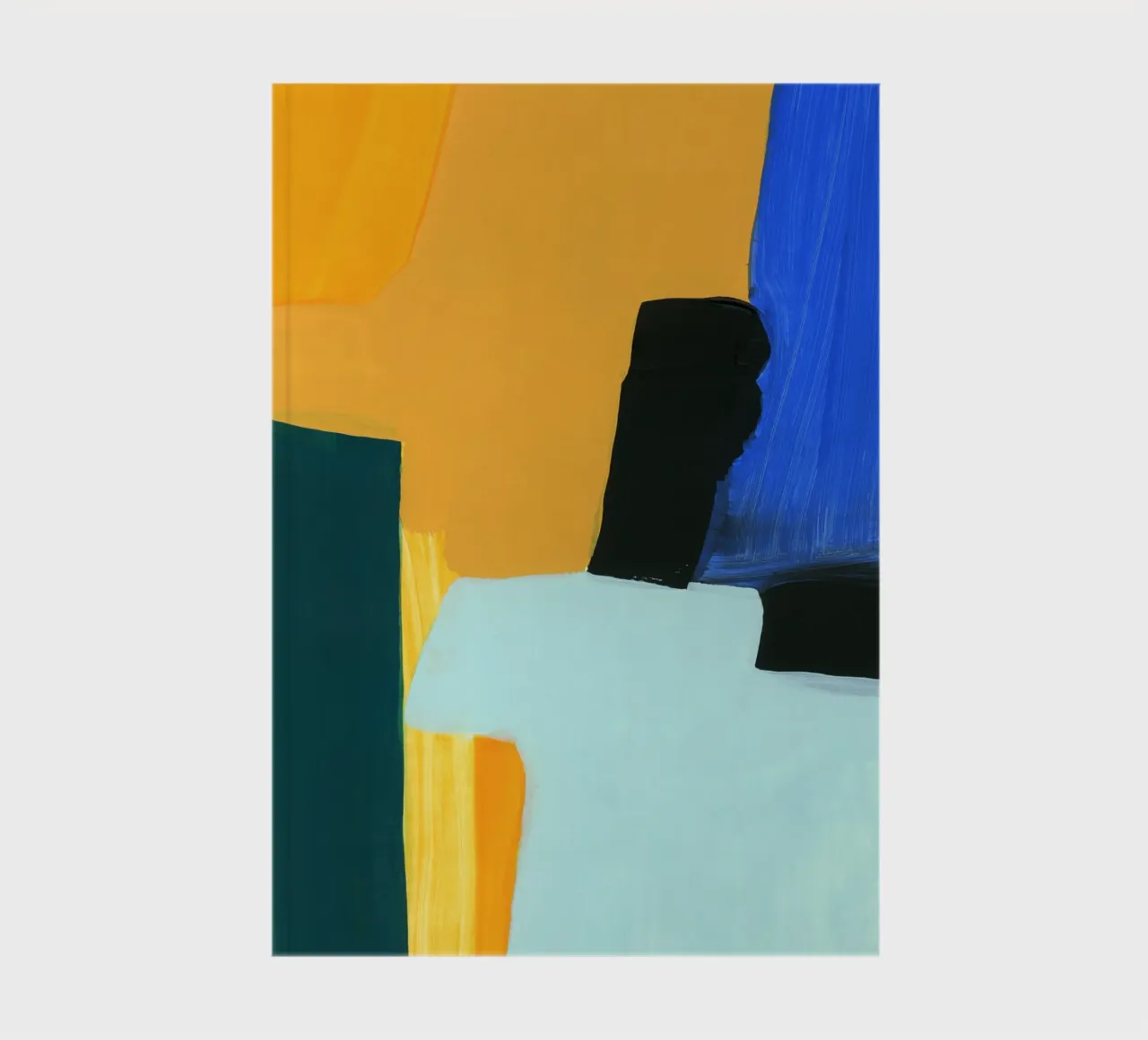 color and form 18-01 notebook by IRIS LEHNHARDT FINE ART