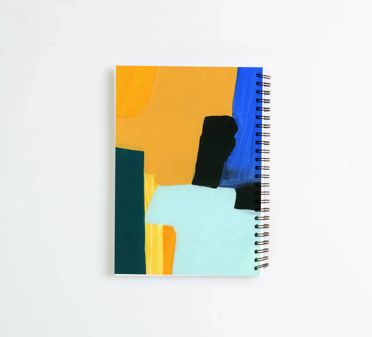 color and form 18-01 spiral notebook by IRIS LEHNHARDT FINE ART