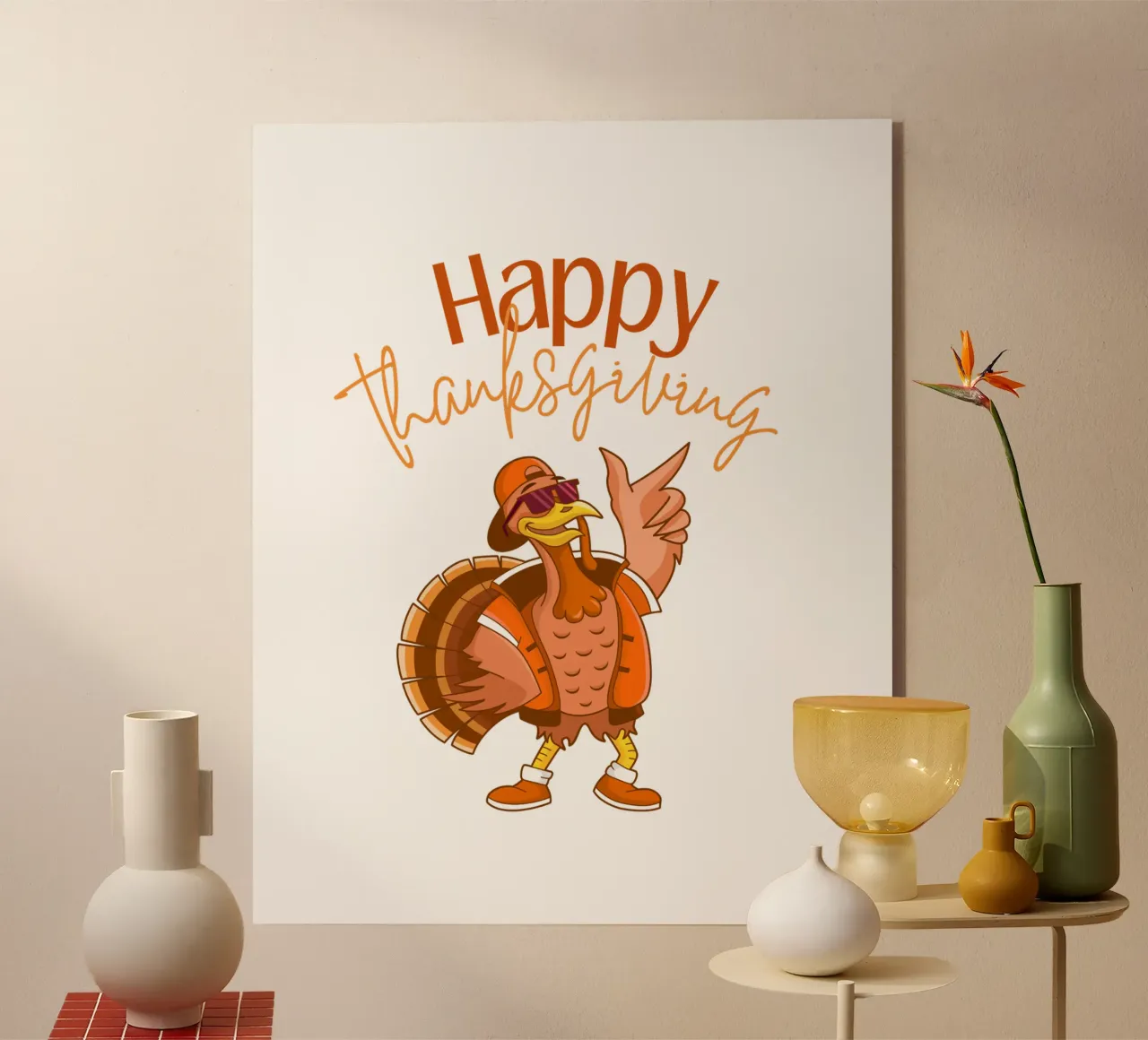 Buon Ringraziamento plexiglass da ArtDesign by KBK