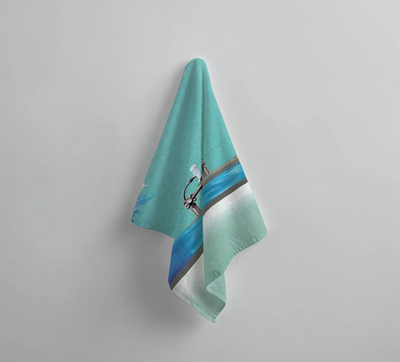 Quiet Night At Home toalla de baño de Ellen Weinstein
