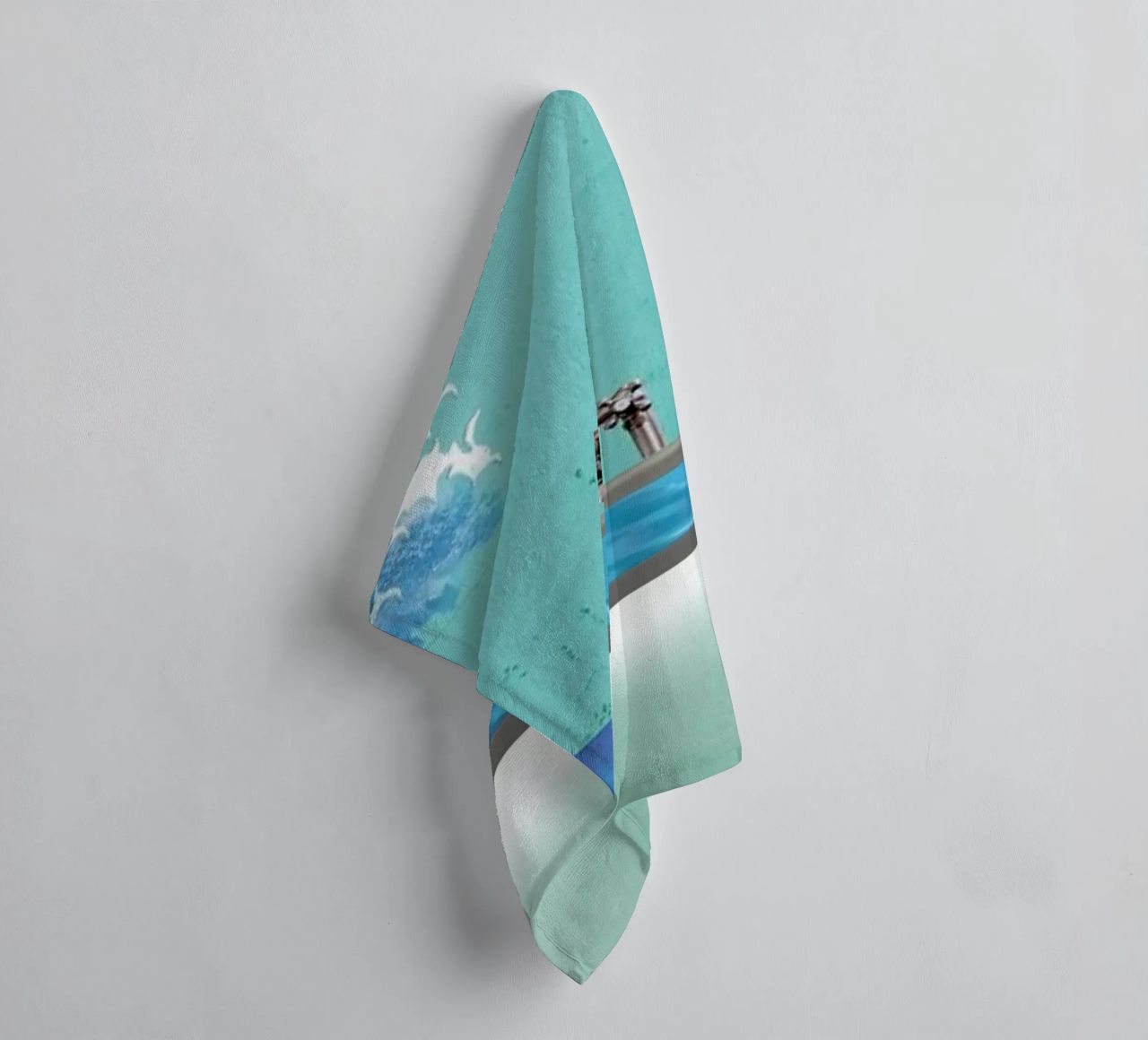 Quiet Night At Home toalla de baño de Ellen Weinstein