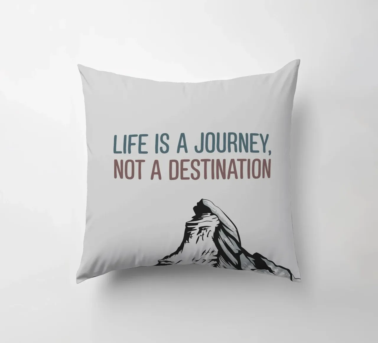 Life is a journey, not a destination cuscino da ramosashop