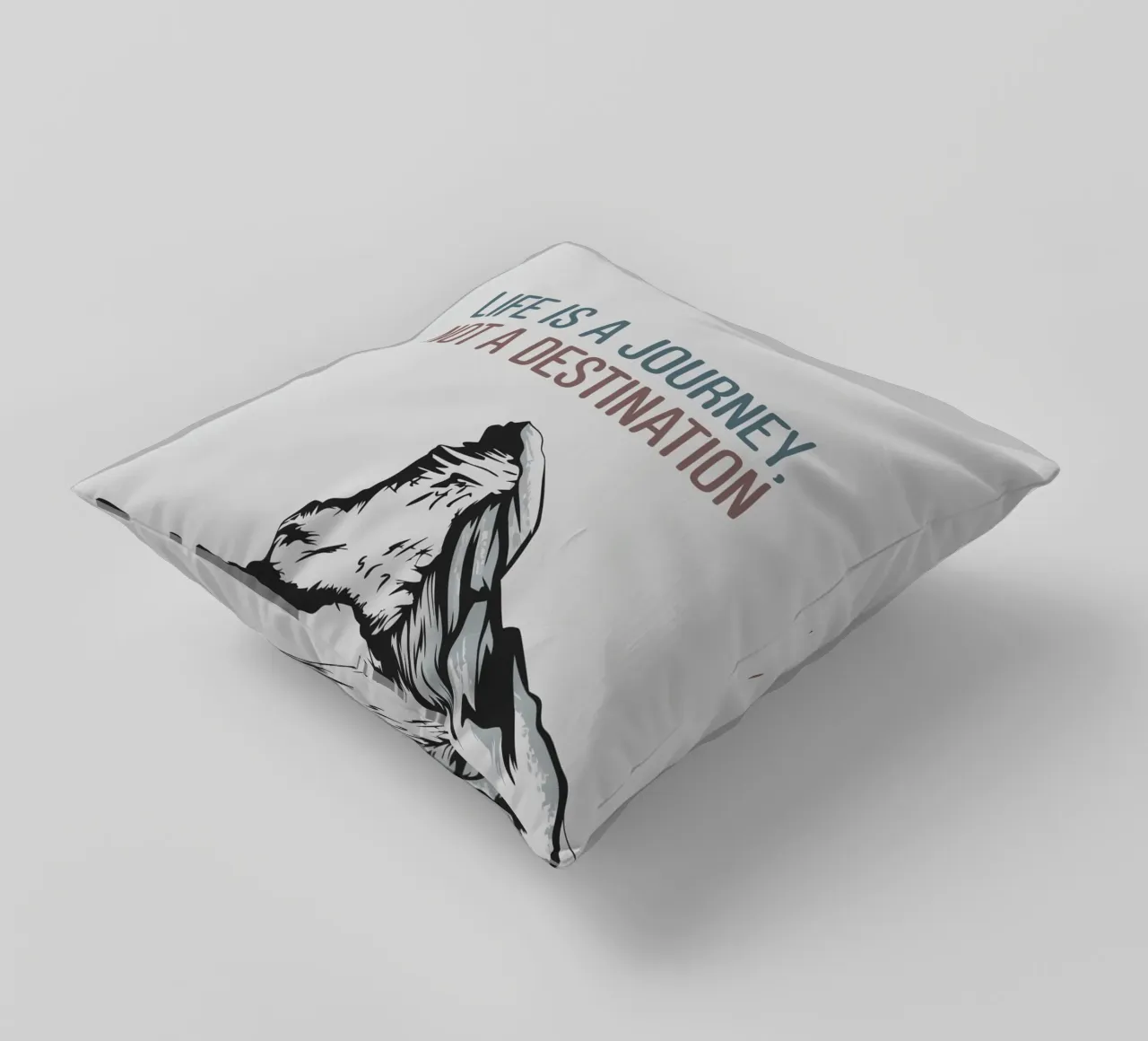 Life is a journey, not a destination cuscino da ramosashop