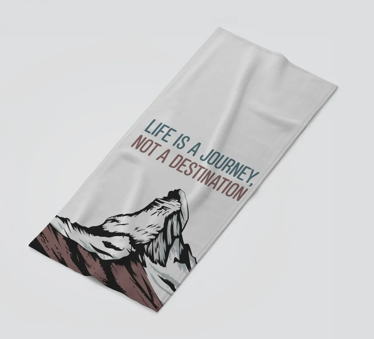 Life is a journey, not a destination telo mare da ramosashop