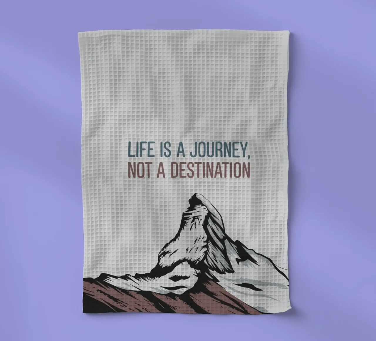 Life is a journey, not a destination canovaccio da cucina da ramosashop