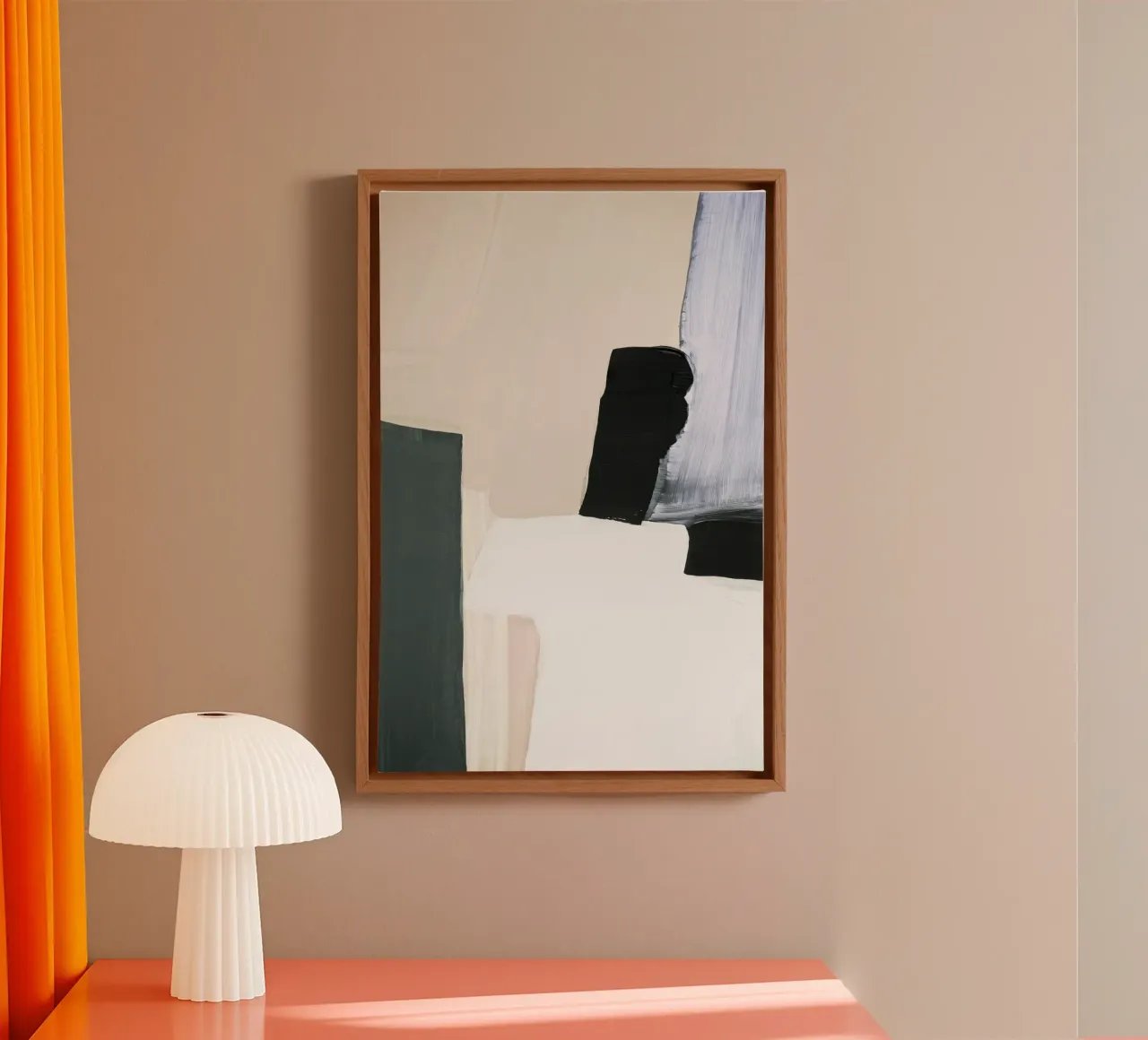 color and form 18-02 tela da IRIS LEHNHARDT FINE ART
